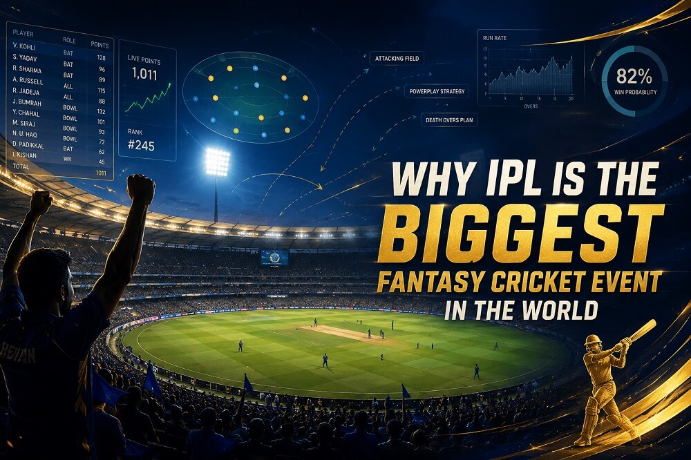 Why IPL Is the Biggest Fantasy Cricket Event in the World